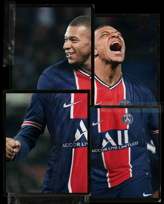 PSG Jersey Custom Home Soccer Jersey 2020/21
