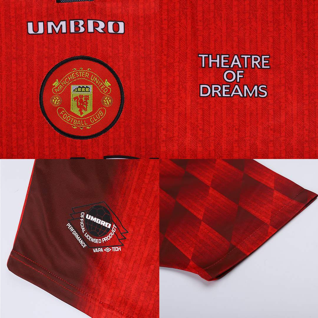 1996 Manchester United Home Football Shirt (RONALDO 7) by Teamzo