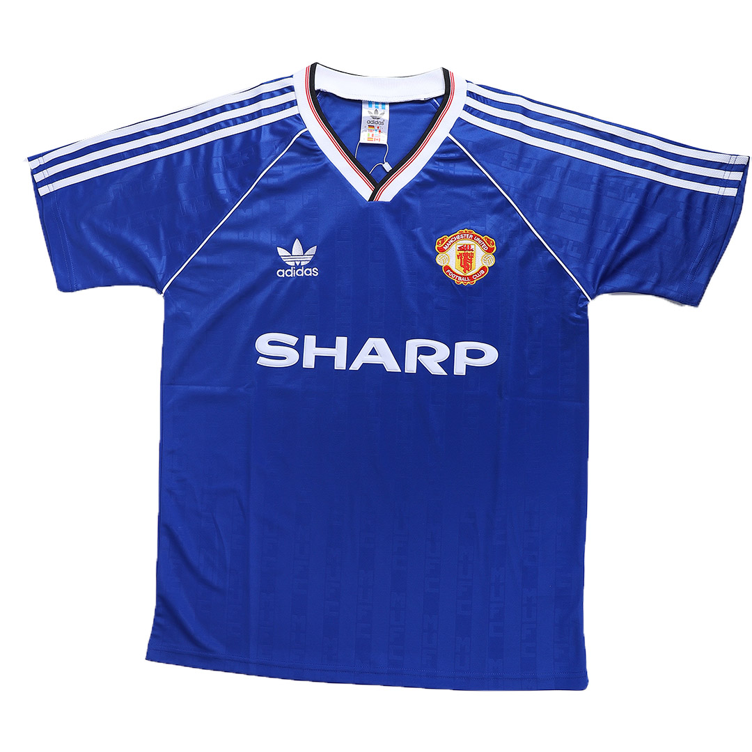 Manchester United 1986-1988 Retro Away Jersey Men Adult