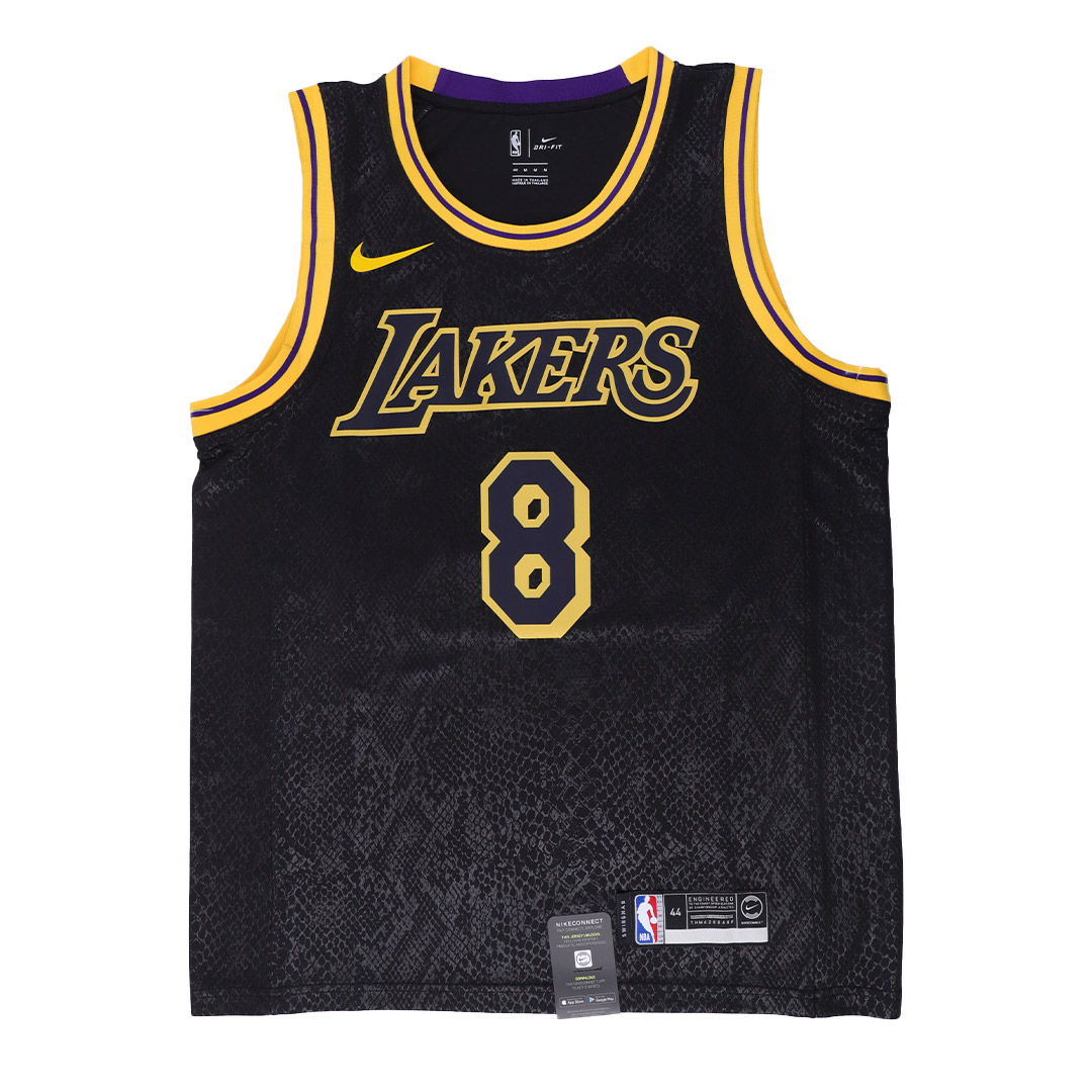 The front of the Los Angeles Lakers Jersey Kobe Bryant #8 & #24 NBA Jersey