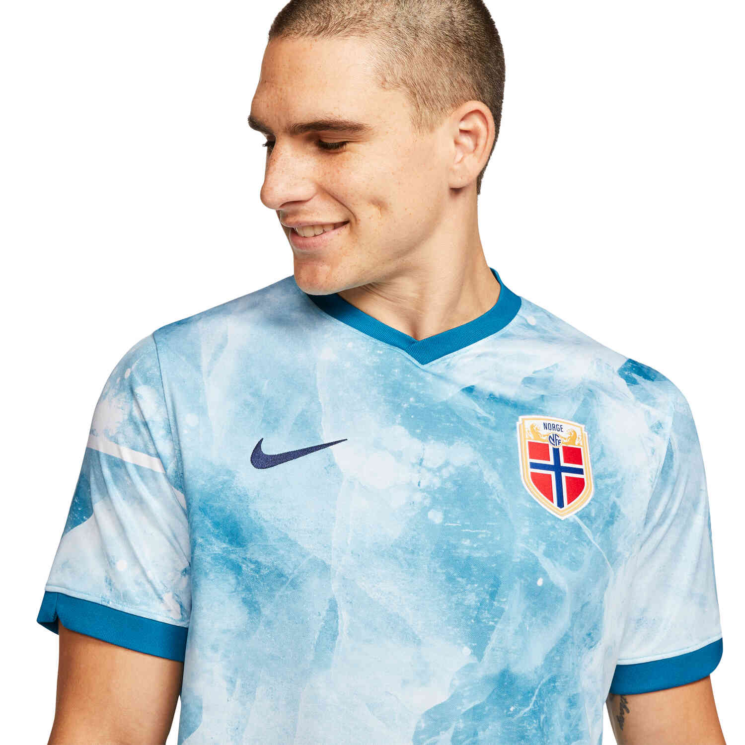 Norway Jersey Custom Away Soccer Jersey 2021