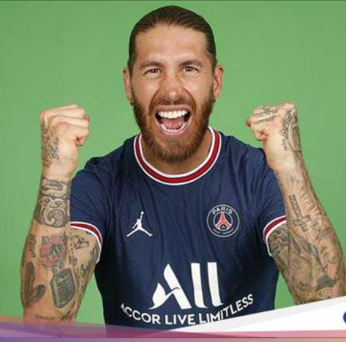 2022-2023 PSG Pre-Match Training Shirt (Black) - Kids (SERGIO RAMOS 4)