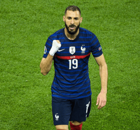 BENZEMA #19 France Jersey 2022 Authentic Home World Cup