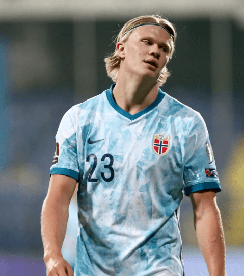 Haaland #23 Norway Away Jersey 2021 | Norway