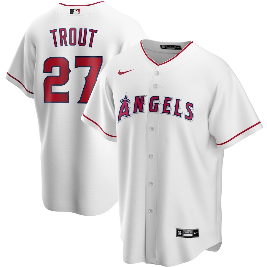 mlb trout jersey